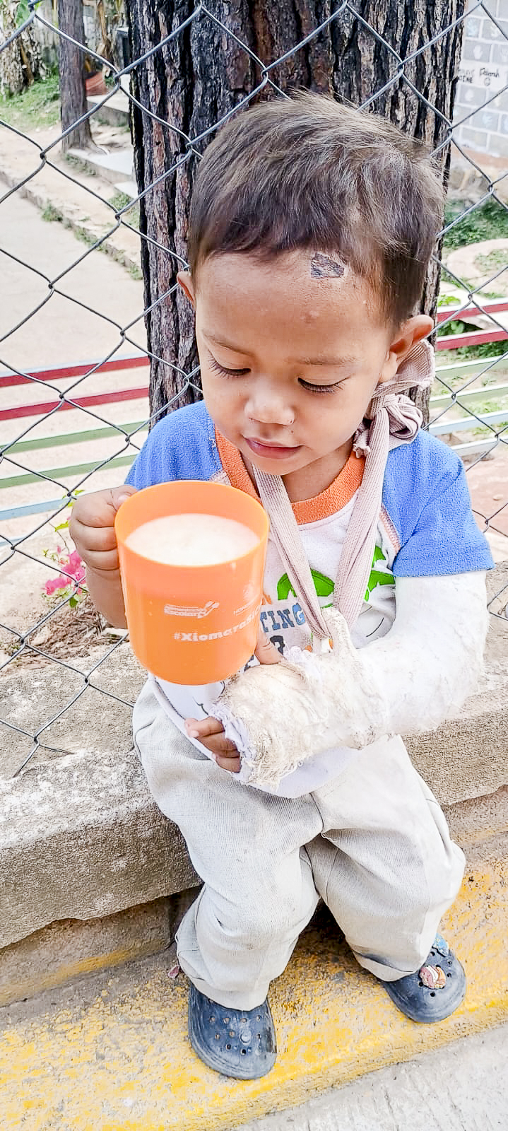 May 2026 - Merienda (snack) served at the school