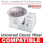 Vtg Bosch UM3 Universal Mixer Food Processor w/ Attachments