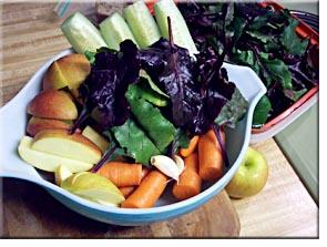 vegetable juices, making vegetable juice, juicing vegetables, canadian juicers,